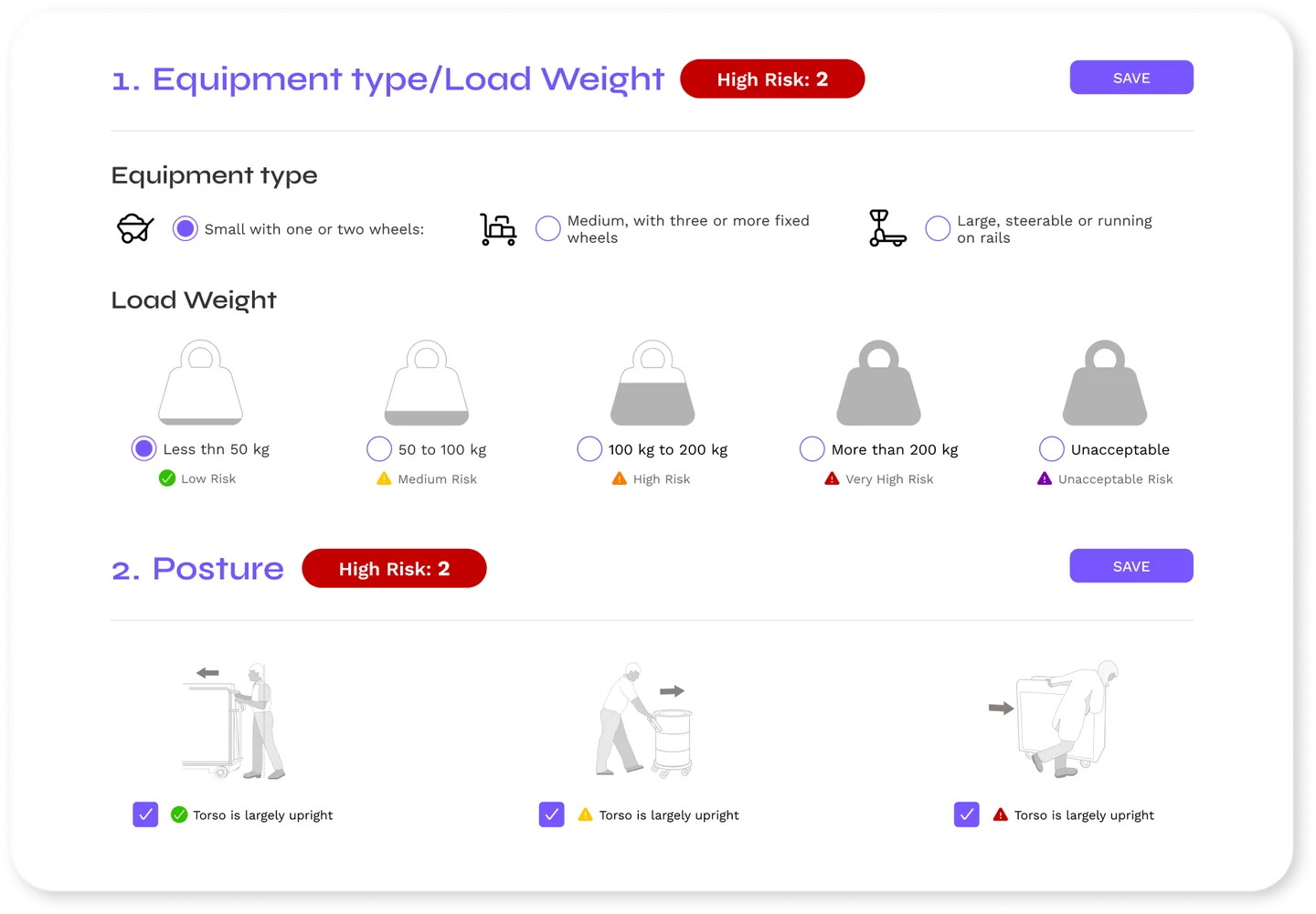 BFlo Industrial - Risk Assessment Report dashboard